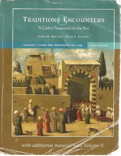 9780077235390: Traditions Encounters a global perspective on the past