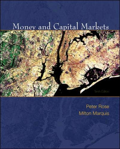 Imagen de archivo de Money and Capital Markets: Financial Institutions and Instruments in a Global Marketplace a la venta por ThriftBooks-Dallas