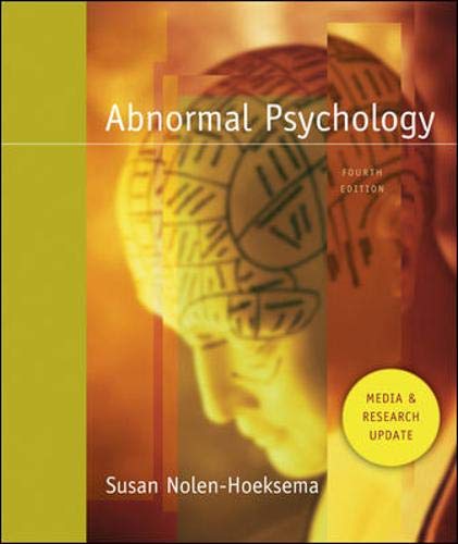 9780077236397: Abnormal Psychology Media and Research Update with MindMap CD