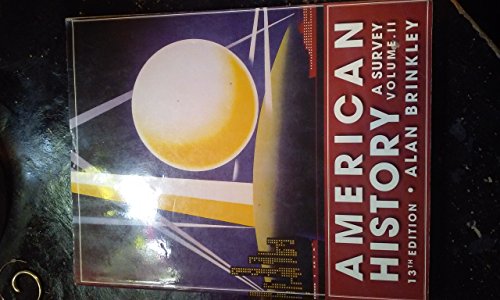 Stock image for American History, Volume 2: A Survey for sale by ThriftBooks-Dallas