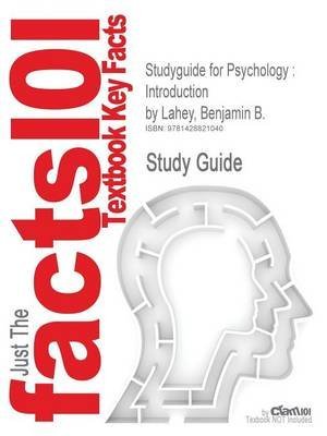 9780077239640: Psychology an Introduction [Paperback] by Lahey, Benjamin B.