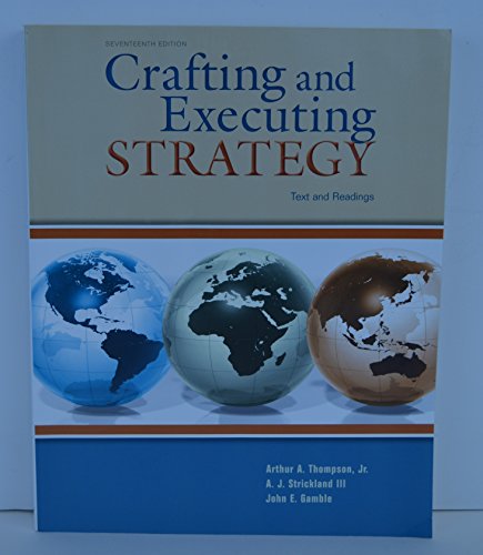 Beispielbild fr Crafting and Executing Strategy: Text and Readings zum Verkauf von ThriftBooks-Dallas