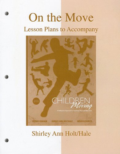 9780077251321: On the Move: Lesson Plans to Accompany Children Moving