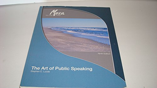 9780077263065: The Art of Public Speaking (Custom Edition for San Diego Mesa College)