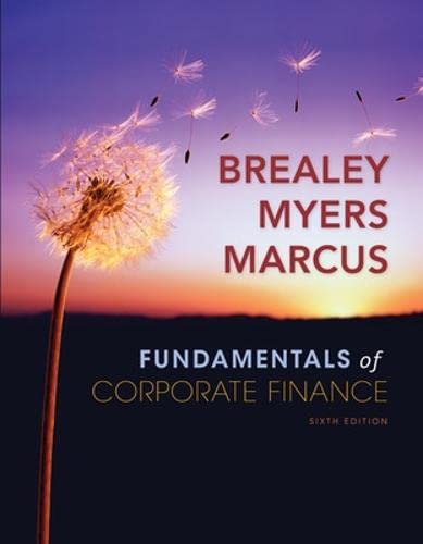 Beispielbild fr Fundamentals of Corporate Finance + Standard and Poor's Educational Version of Market Insight zum Verkauf von Better World Books