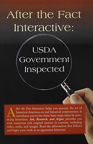 After the Fact Interactive: USDA Government Inspected (9780077263706) by Davidson, James West