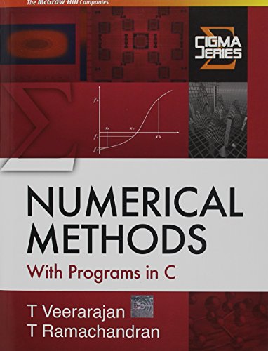 Stock image for Numerical Methods with Programs in C (Sigma) for sale by dsmbooks