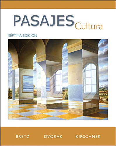 Stock image for Pasajes: Cultura for sale by SecondSale