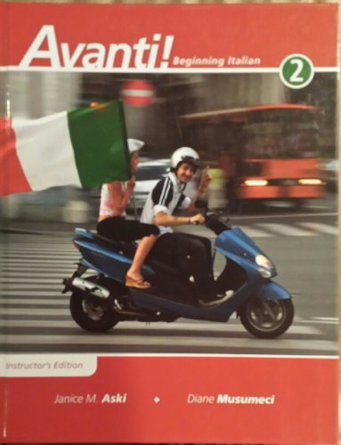 Stock image for Instructors Edition To Accompany Avanti ; 9780077270452 ; 0077270452 for sale by APlus Textbooks