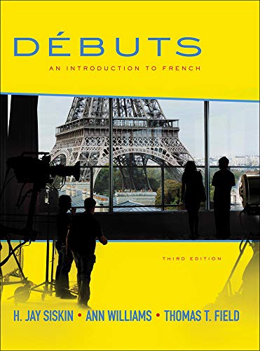 Debuts Quia Wblm Part 1 Access Card (French Edition) (9780077272876) by Siskin, H. Jay; Williams, Ann; Virtue, Nancy; Leahy, Elise