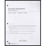 9780077273217: Wellness Worksheets