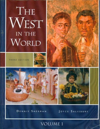 9780077281984: The West in the World, Volume 1 (Chapters 1-10) [Paperback] [Taschenbuch] by ...