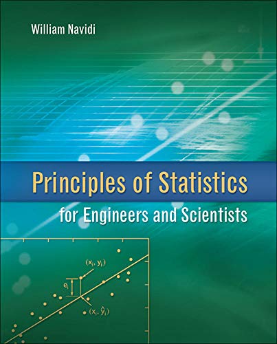 9780077289317: Principles of Statistics for Engineers and Scientists (IRWIN INDUSTRIAL ENGINEERING)