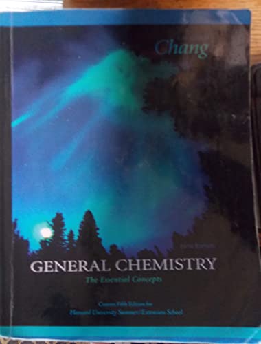 General Chemsitry the Essential Concepts Fifth Edition Custom Edition (9780077290061) by Raymond Chang