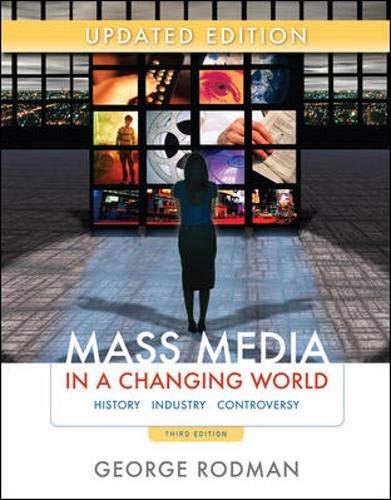 Stock image for Update Edition Mass Media in a Changing World for sale by HPB-Red