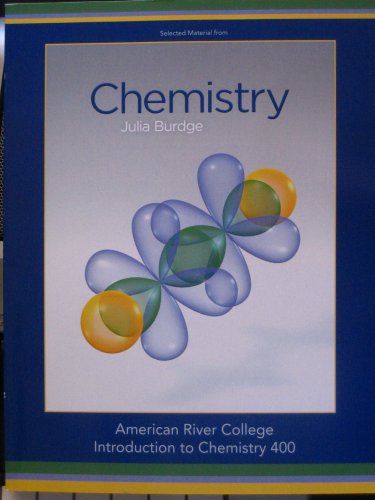 Stock image for Chemistry (American River College Introduction to Chemistry 400) for sale by HPB-Red