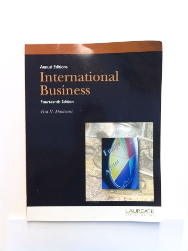 Beispielbild fr International Business (2007 14th Edition) (Annual Editions, Contemporary Learning Series) zum Verkauf von Bookmans