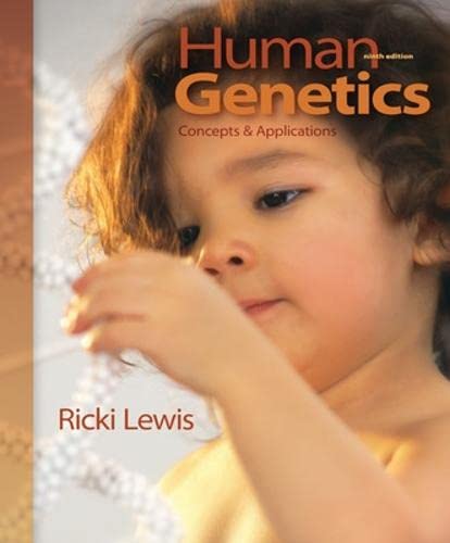 9780077295479: Human Genetics (WCB CELL & MOLECULAR BIOLOGY)