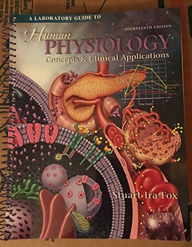 Stock image for A Laboratory Guide to Human Physiology: Concepts and Clinical Applications for sale by GF Books, Inc.