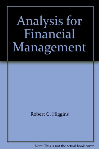 9780077296605: Title: Analysis for Financial Management