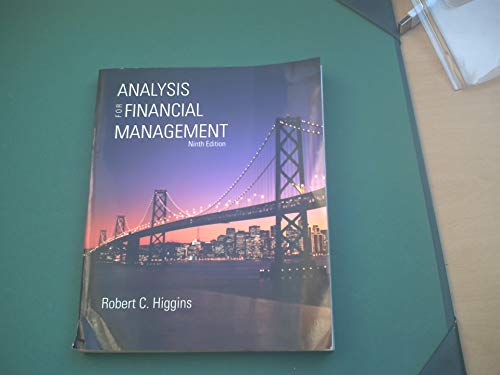 Imagen de archivo de Analysis for Financial Management with S&P bind-in card (Mcgraw-hill/Irwin Series in Finance, Insurance and Real Estate) a la venta por SecondSale