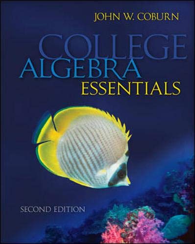 Stock image for College Algebra Essentials for sale by Unique Books For You