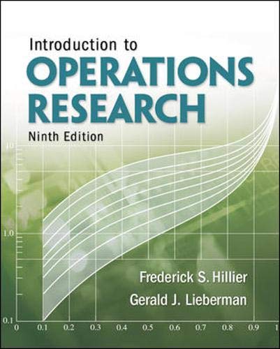 Introduction to Operations Research with Student Access Card (9780077298340) by Frederick S. Hillier; Gerald J. Lieberman