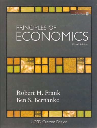 Imagen de archivo de Principles of Economics UCSD Custom Edition a la venta por HPB-Red