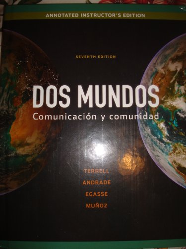 9780077304768: Dos Mundos-annotated instructor edition (comunicacion y comunidad)