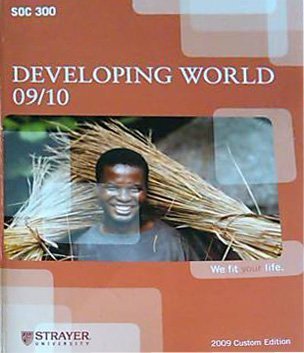 Beispielbild fr Developing World SOC 300 Custom Edition Strayer University zum Verkauf von BookHolders