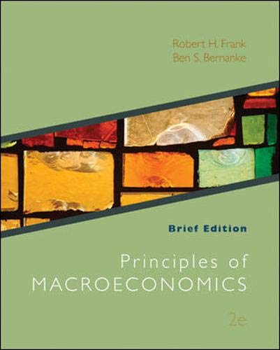 Imagen de archivo de Principles of Macroeconomics, Brief Edition a la venta por Better World Books