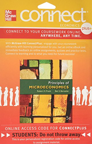 Stock image for Connect 1-Semester Access Card for Principles of Microeconomics for sale by One Planet Books