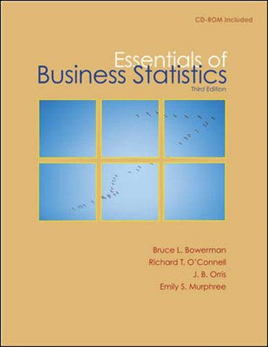 Stock image for Essentials of Business Statistics for sale by BookHolders