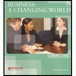 Imagen de archivo de Bus508: Business Changing World (Custom Edition for Strayer University) a la venta por BookHolders