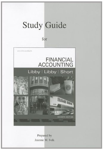 Beispielbild fr Study Guide to Accompany Financial Accounting zum Verkauf von ThriftBooks-Dallas