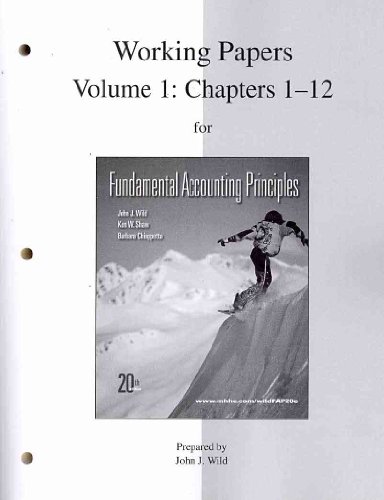 Stock image for Fundamental Accounting Principles: Chapters 1-12 for sale by Bank of Books