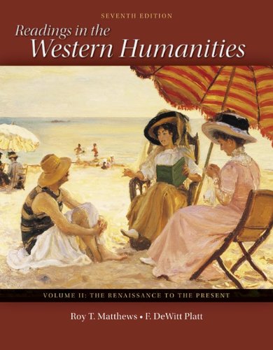 Stock image for Readings in the Western Humanities Volume 2 for sale by SecondSale
