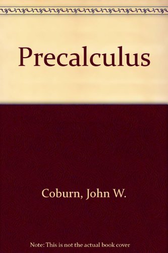 Imagen de archivo de Loose Leaf Version for Precalculus a la venta por Better World Books: West