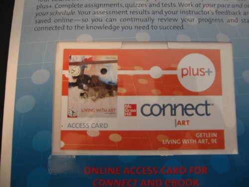 9780077347314: Connect Plus Art Access Card for Living with Art