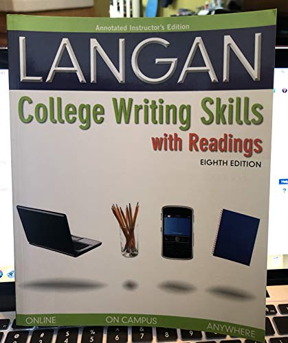 Stock image for College Writing Skills With Readings, Eighth Edition: Annotated Instructor's Soft Edition With Overprinted Answers, Eighth Edition (2011 Copyright) for sale by ~Bookworksonline~