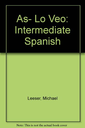 Stock image for Asi lo veo Annotated Instructor Edition (Spanish Edition) for sale by SecondSale
