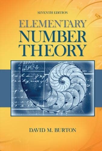 9780077349905: Elementary Number Theory