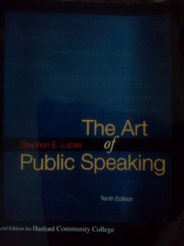 9780077350987: The Art of Public Speaking
