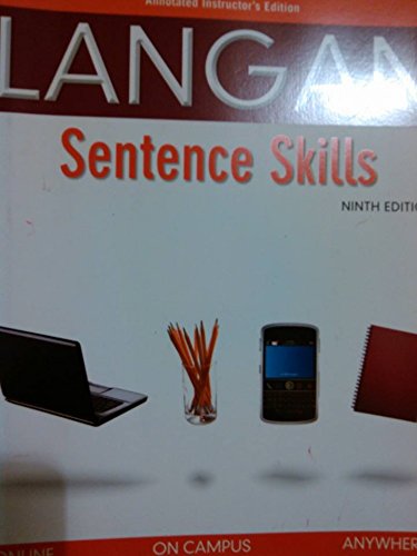 9780077353742: Sentence Skills: A Workbook for Writers: Form a