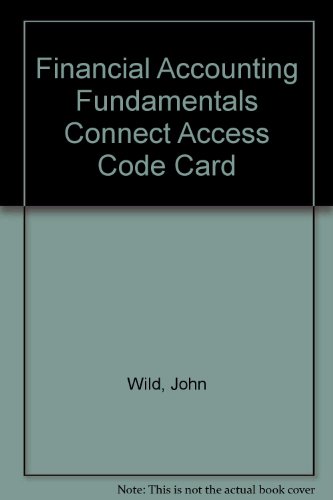 9780077356996: Connect access code card for Financial Accounting Fundamentals 2009 Edtion