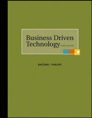 9780077359355: Business Driven Technology with Premium Content Card