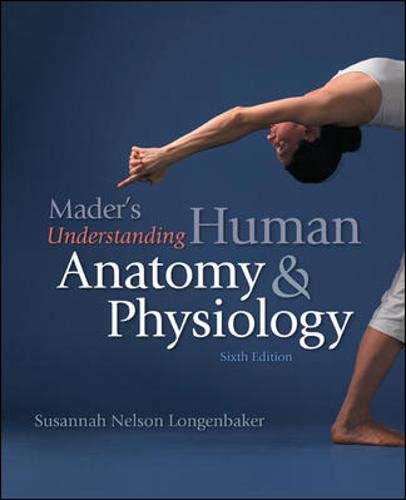 9780077361303: Mader's Understanding Human Anatomy and Physiology