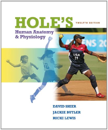 Beispielbild fr Hole's Human Anatomy & Physiology Shier, David; Butler, Jackie and Lewis, Ricki zum Verkauf von Aragon Books Canada