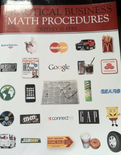 9780077362355: Practical Business Math Procedures with Business Math Handbook, Student DVD, WSJ Insert (IRWIN BUSINESS MATH)