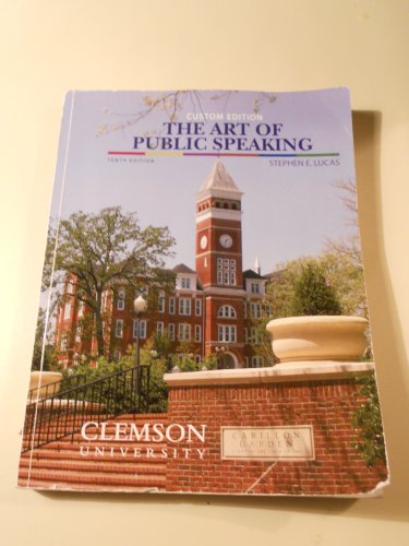9780077366087: The Art of Public Speaking - Clemson University